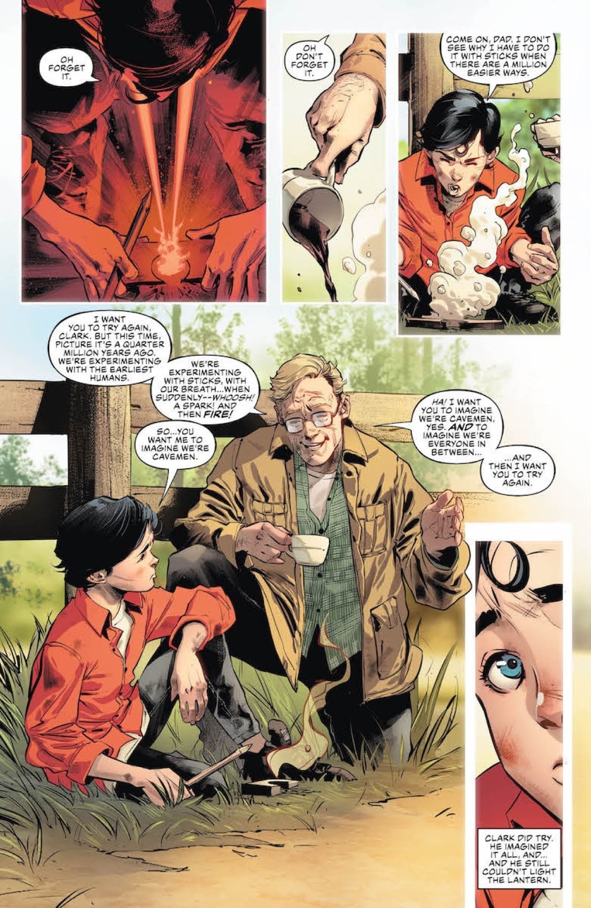 Superman Still Can't Stop Imagining Lois's Death (Justice League #24 Preview)