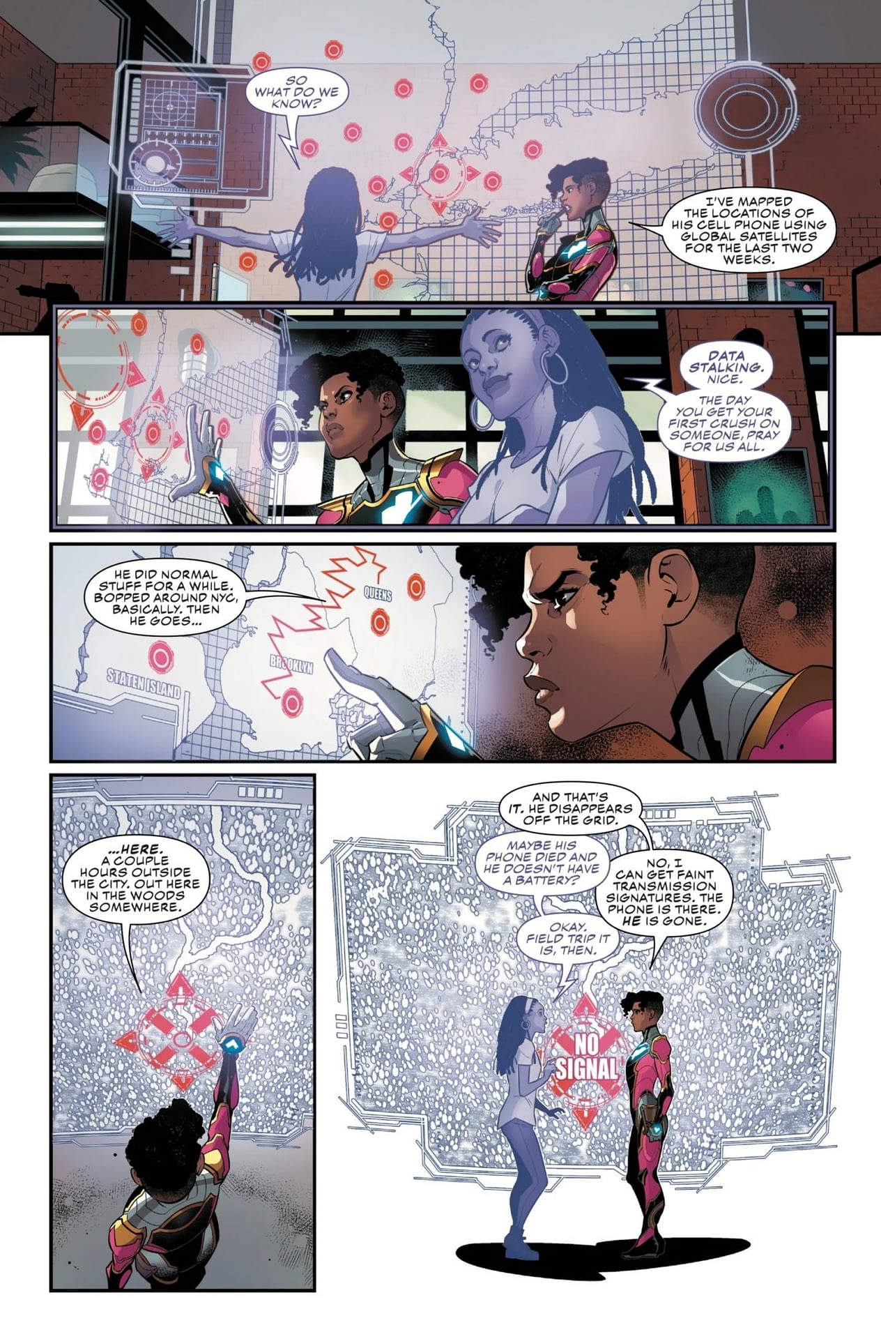 Maybe Spider-People and Iron-People Shouldn't Be Friends? Ironheart #6 Preview