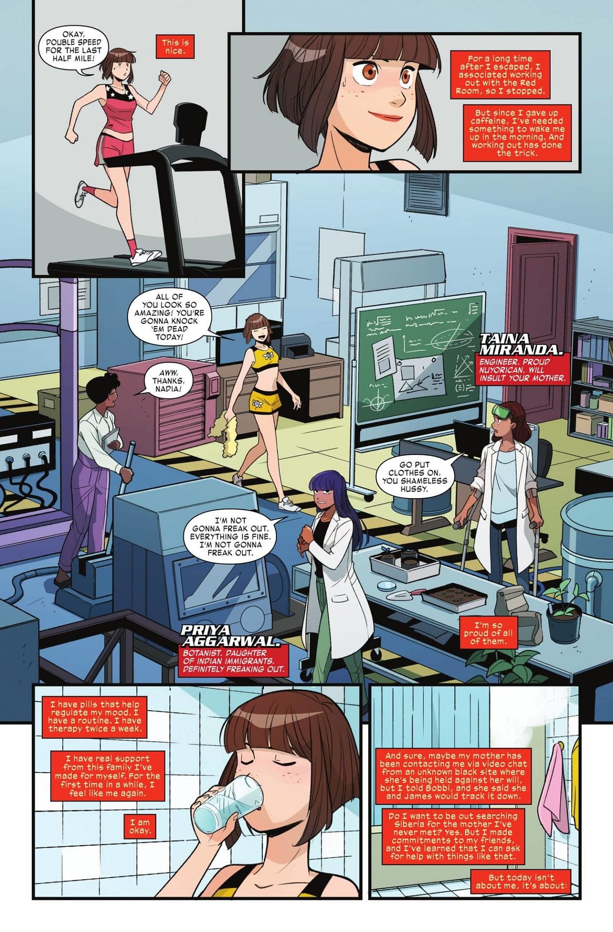 Does Winter Soldier Think He's Wolverine? Unstoppable Wasp #8 Preview