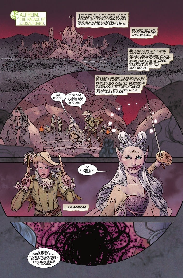 Freyja's Last Stand? War of the Realms #4 Preview