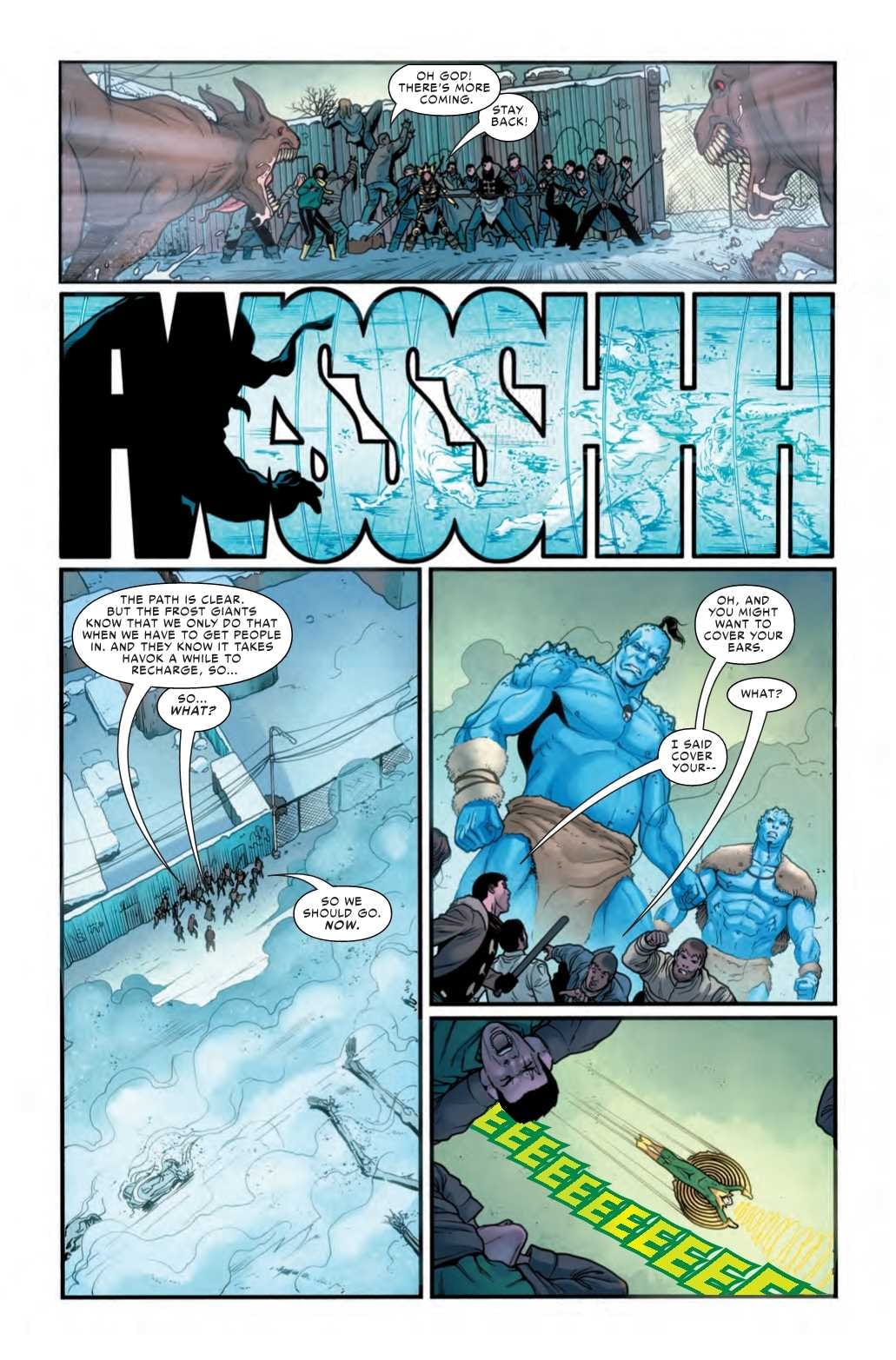 How Many Madroxes Does It Take to Kill a Frost Giant? War of the Realms: Uncanny X-Men #2 Preview