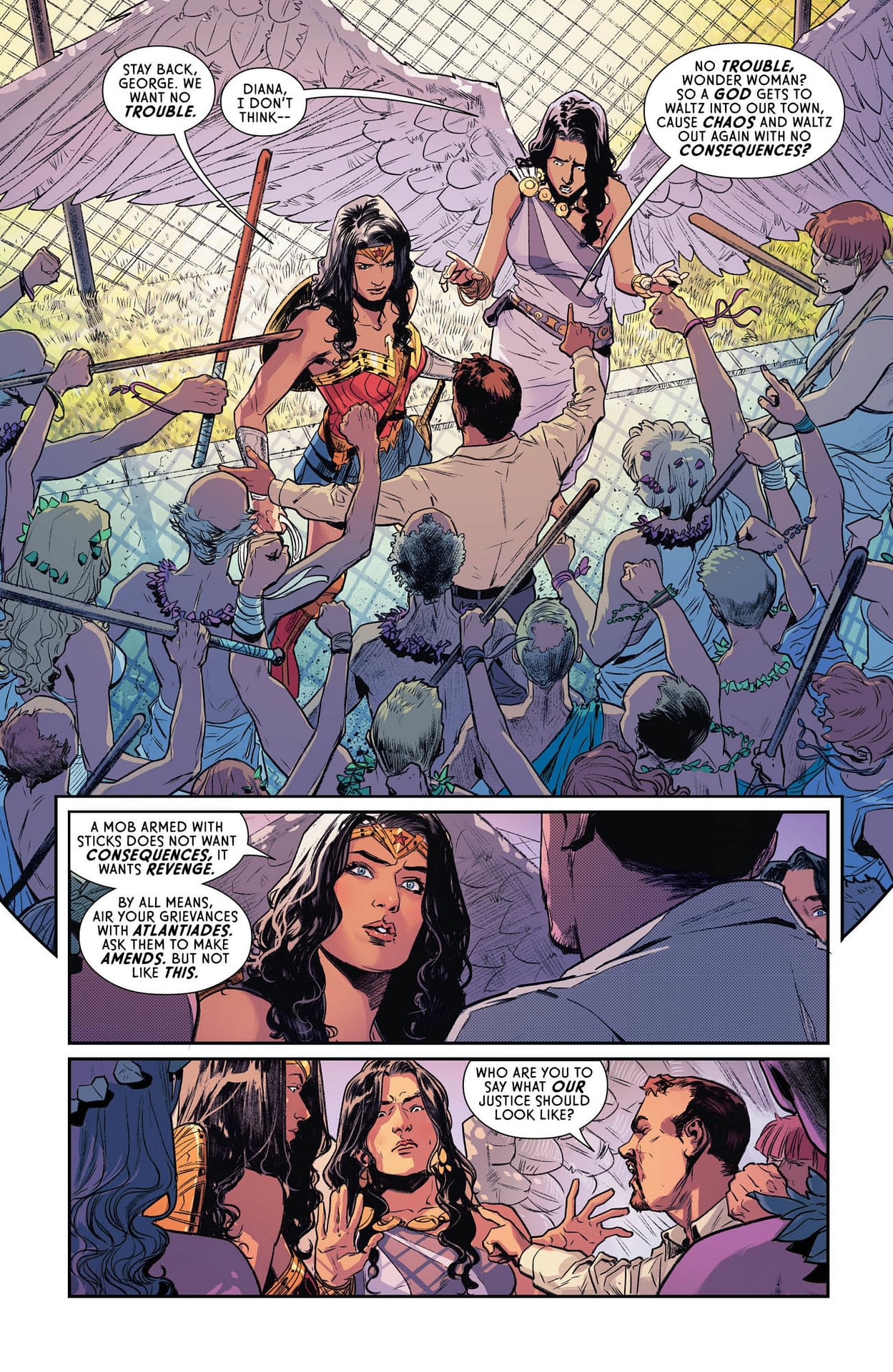 Gods and Personal Responsibility in Wonder Woman #71 (Preview)