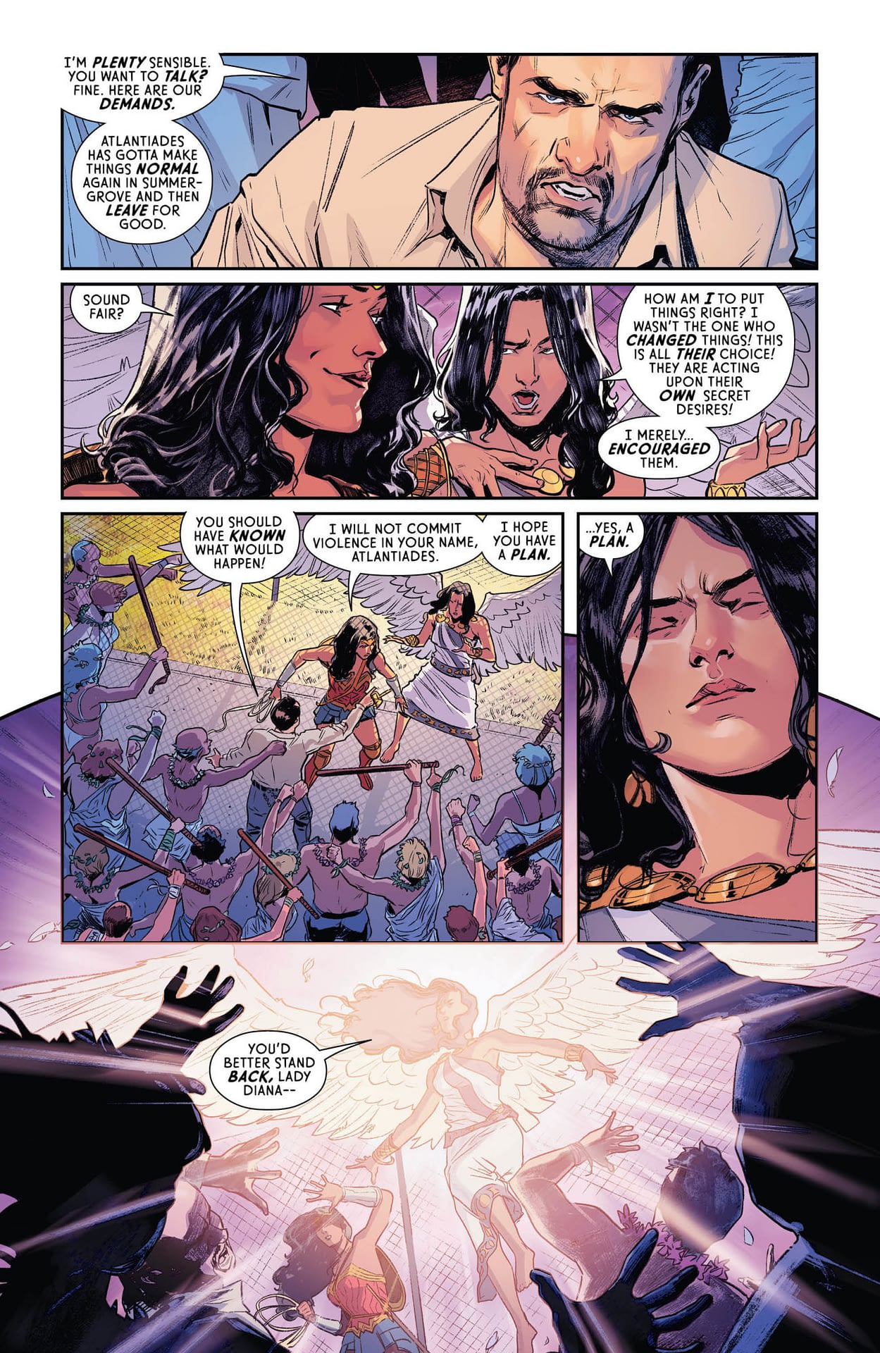 Gods and Personal Responsibility in Wonder Woman #71 (Preview)