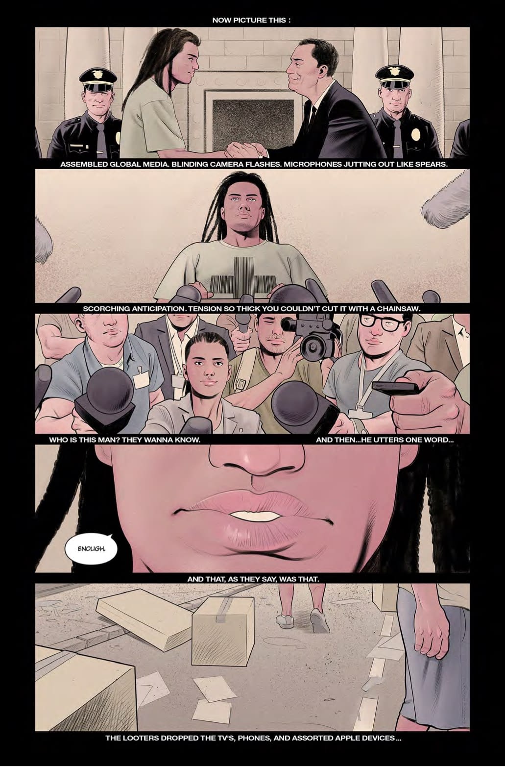 Killing Jesus Christ in Crucified, Launching This Month From Scout Comics