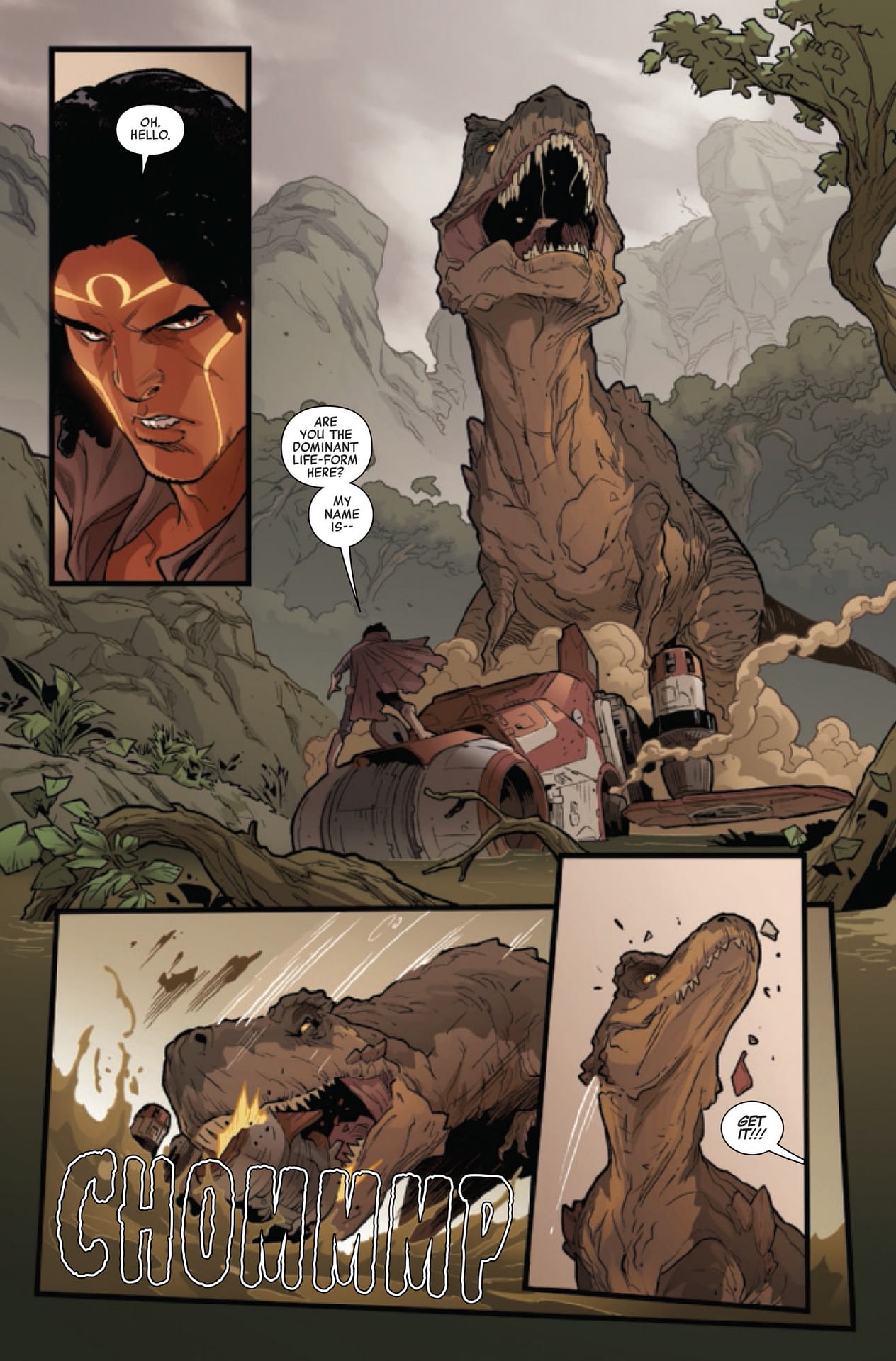 Anti-Immigrant Sentiment in the Savage Land - Fantastic Four: Prodigal Sun #1 Preview