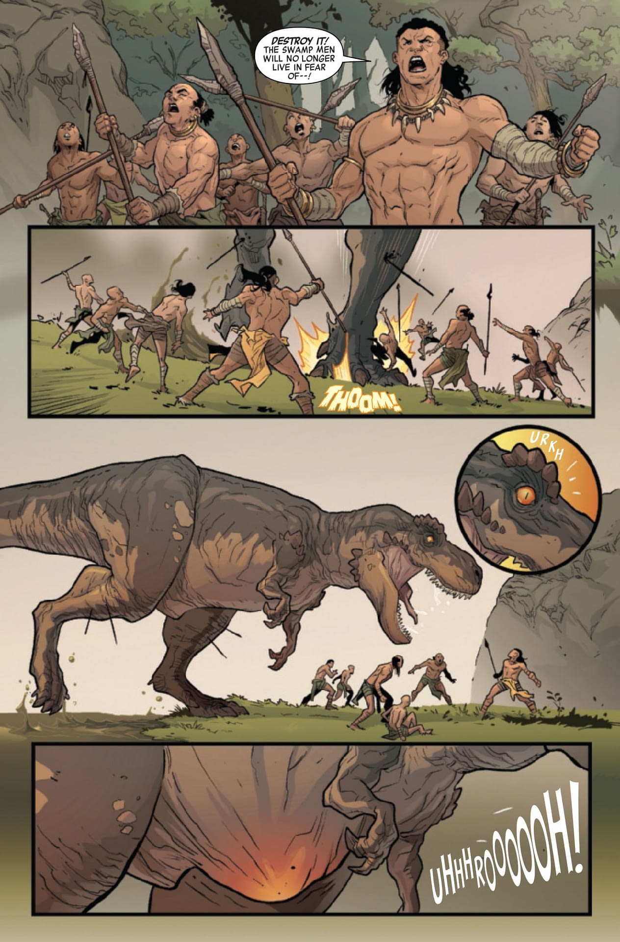 Anti-Immigrant Sentiment in the Savage Land - Fantastic Four: Prodigal Sun #1 Preview