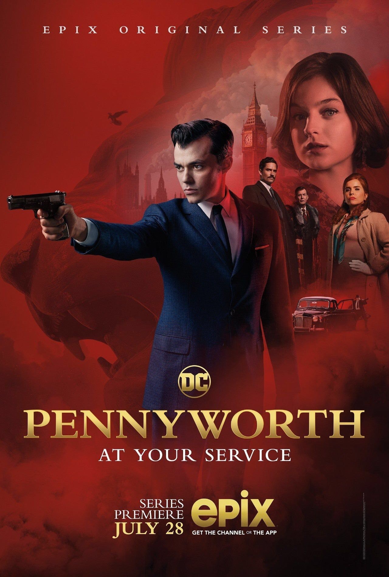 "Pennyworth" Drops New Trailer and Snazzy Poster