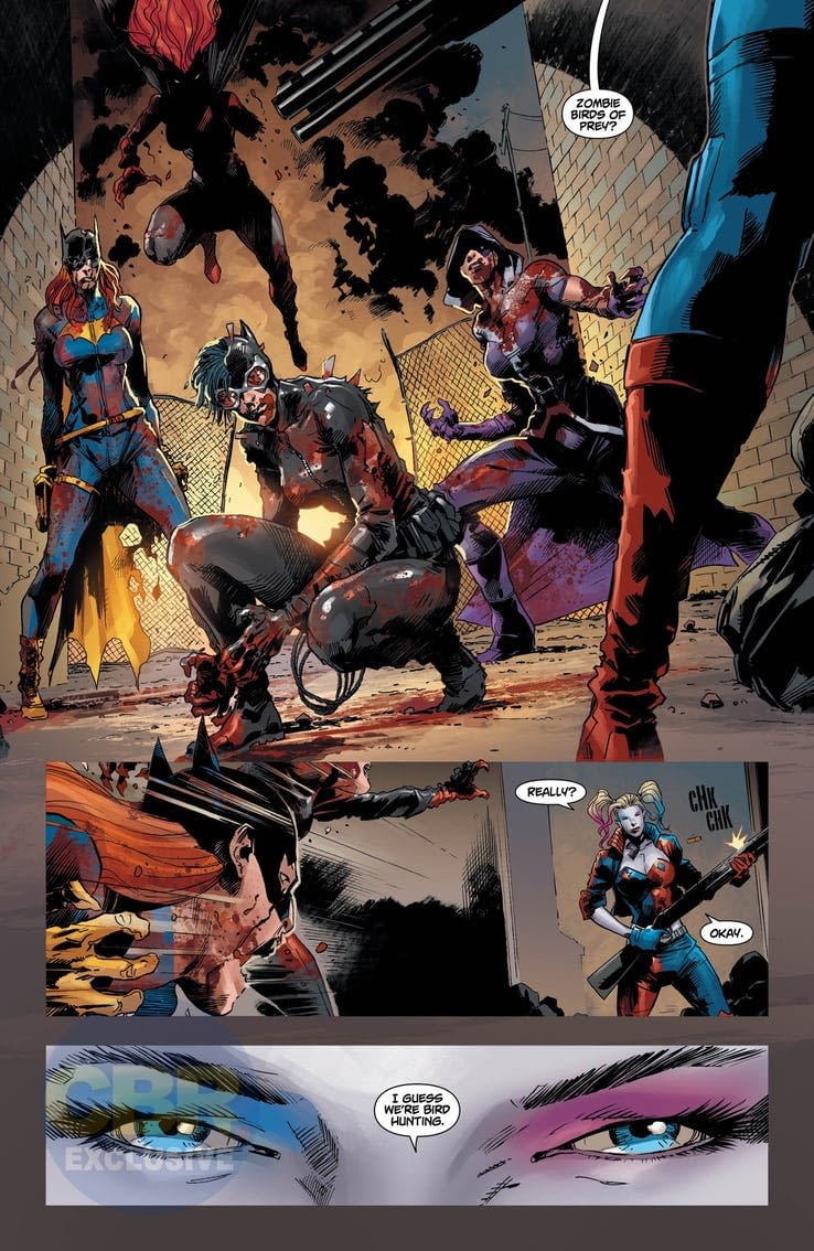 Harley Finally Gets Even with The Joker in Tomorrow's DCeased #3