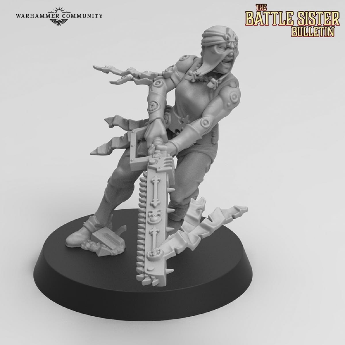 Games Workshop Shares Awesome New Sisters Repentia for "Warhammer 40K"