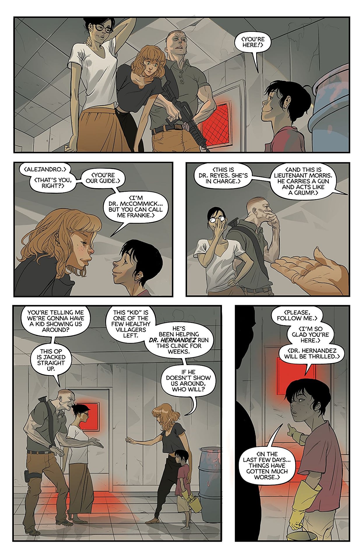 "Unearth" #1: Body Horror and Confined Spaces Lend to Creepy Read (REVIEW)
