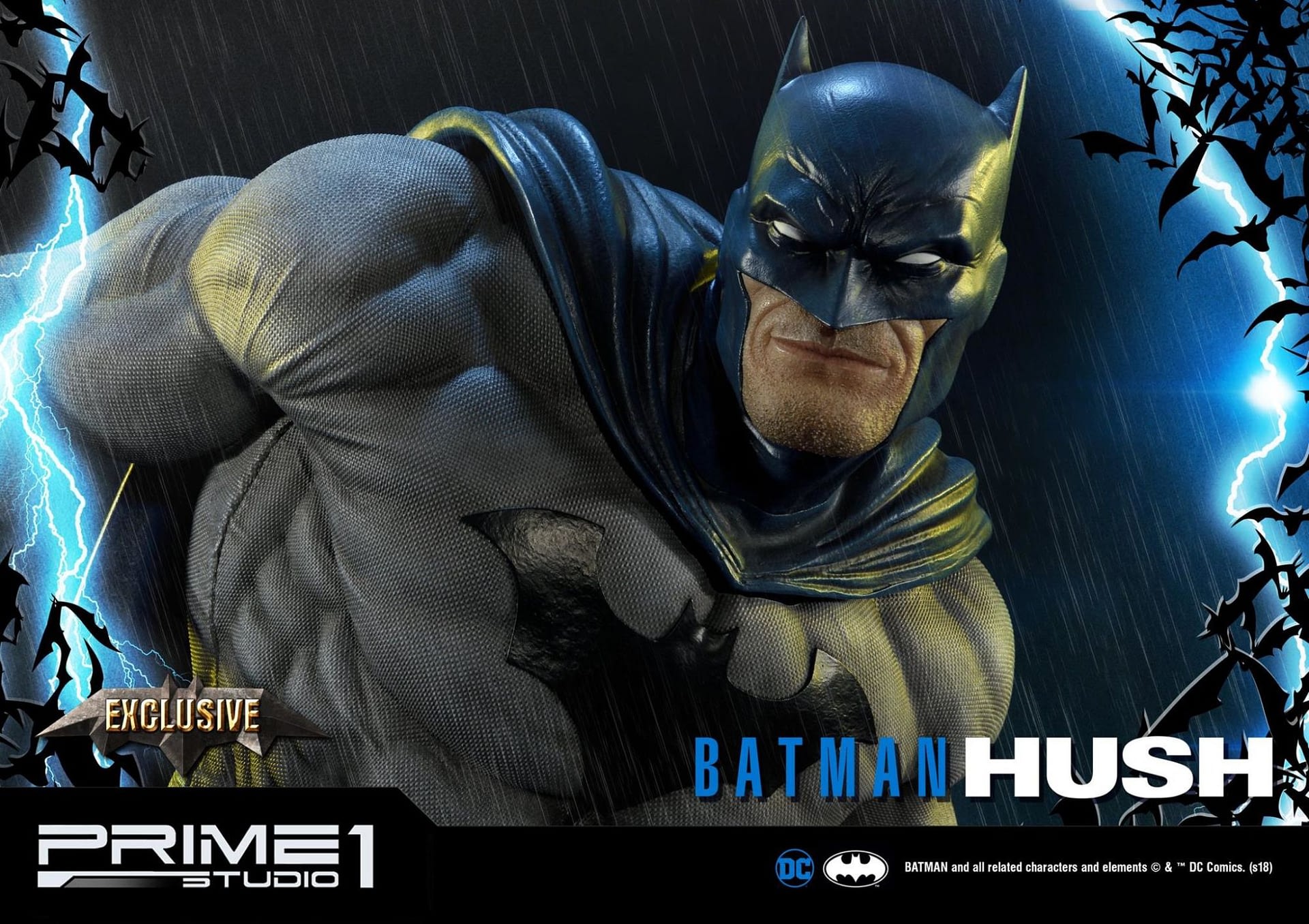 batman hush statue