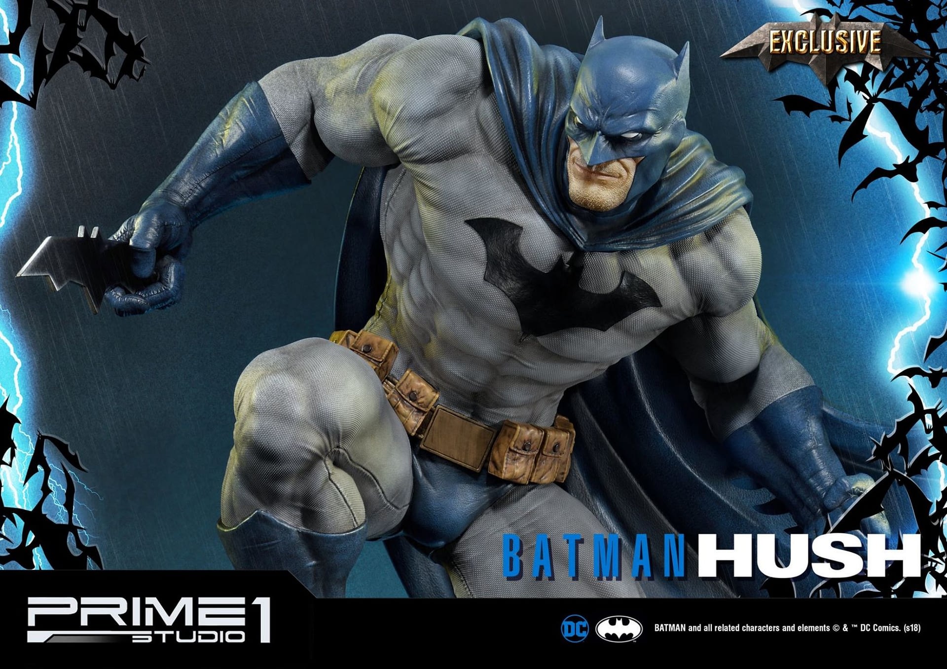 batman hush artfx  batman statue