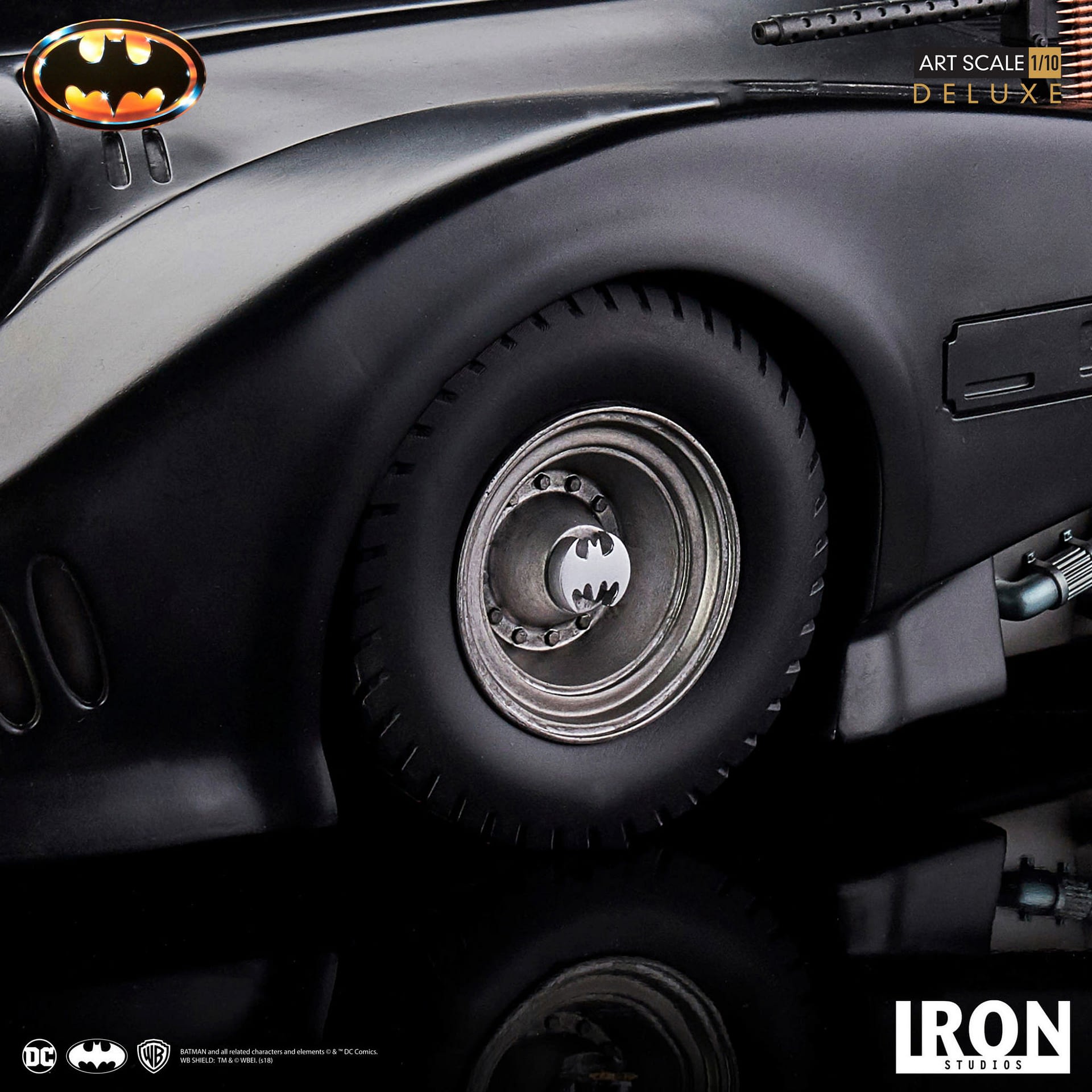 iron studios 89 batmobile
