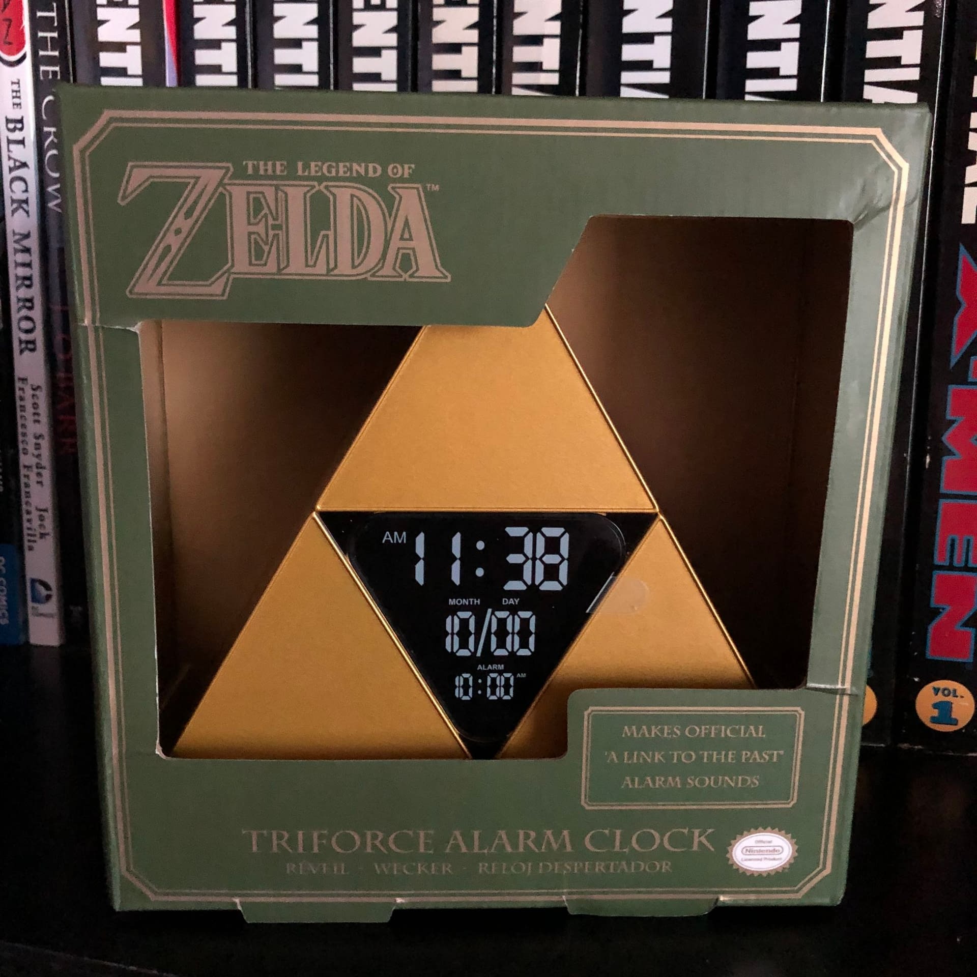 Review The Legend Of Zelda Triforce Alarm Clock