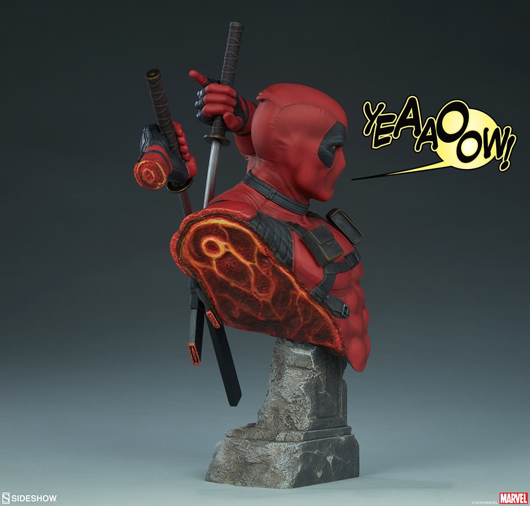 Deadpool Shows It All With New Bust By Sideshow Collectibles