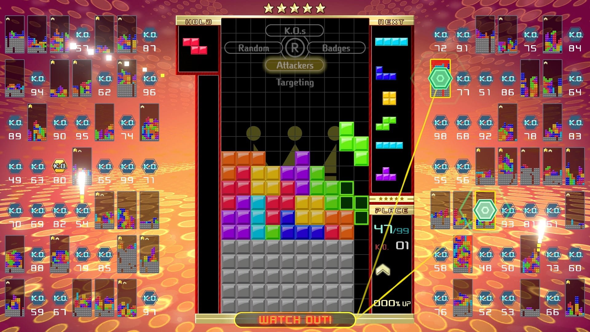 tetris dark theme