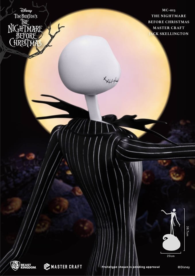 jack skellington life size statue