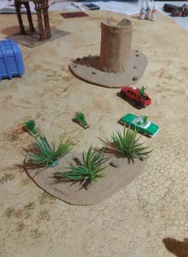 "Gaslands" - War Rig vs Highway Patrol Battle Report