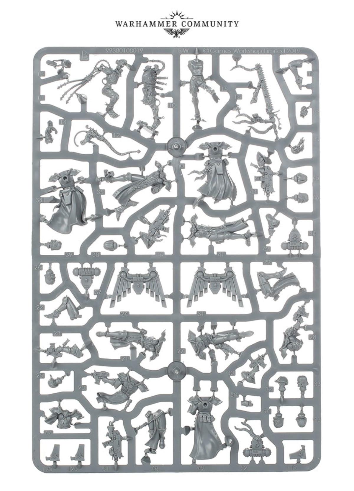 Games Workshop Reveals Sisters of Battle Army Set Contents