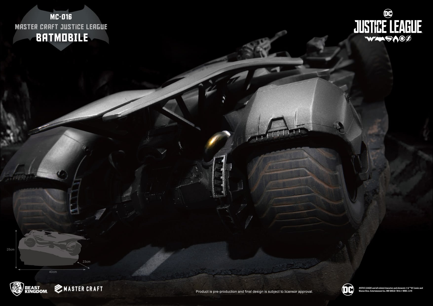 ultimate batmobile justice league