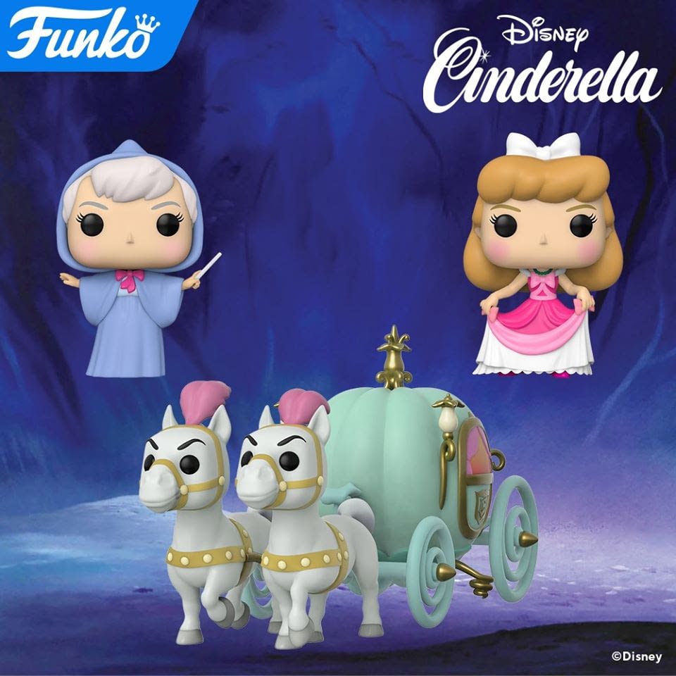 Cinderella Prepares for the Kingdom's Ball with New Funko Pops