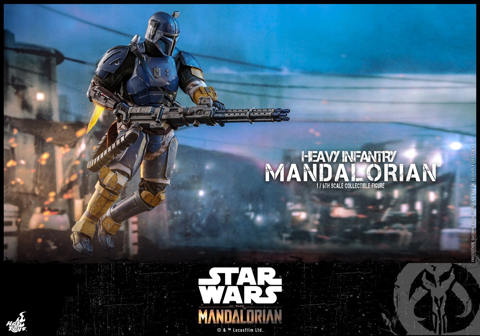 The Mandalorian Gets Heavy With New Hot Toys Figure