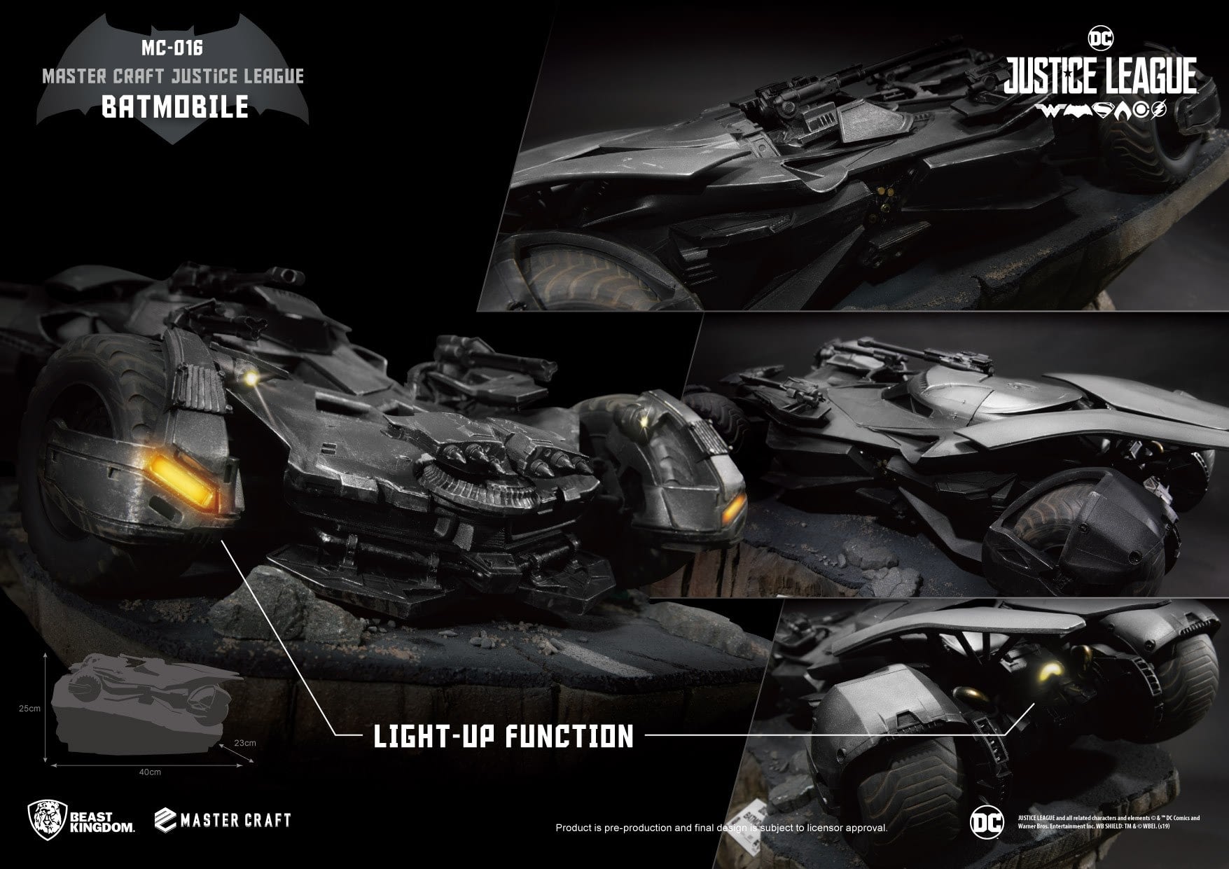 ultimate batmobile justice league