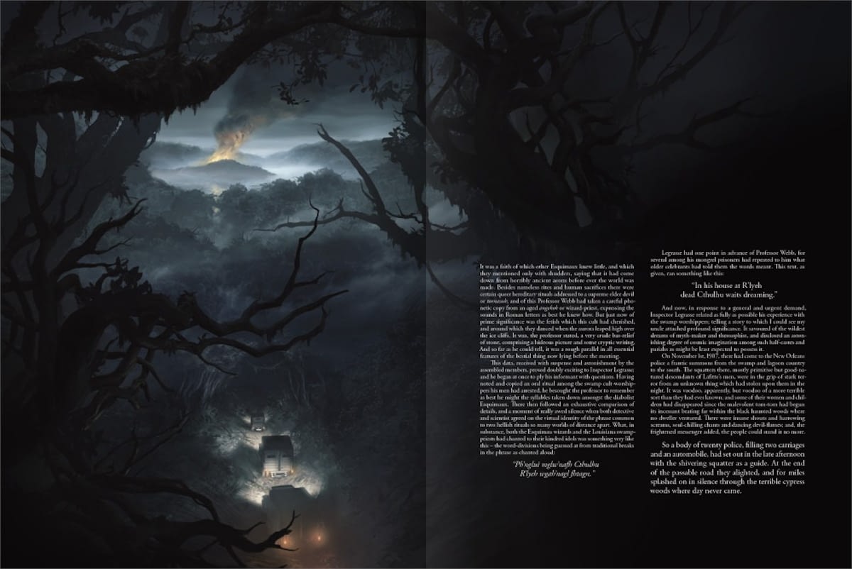 Gorgeously Illustrated "Call of Cthulhu" Book Available Now from Free League Publishing