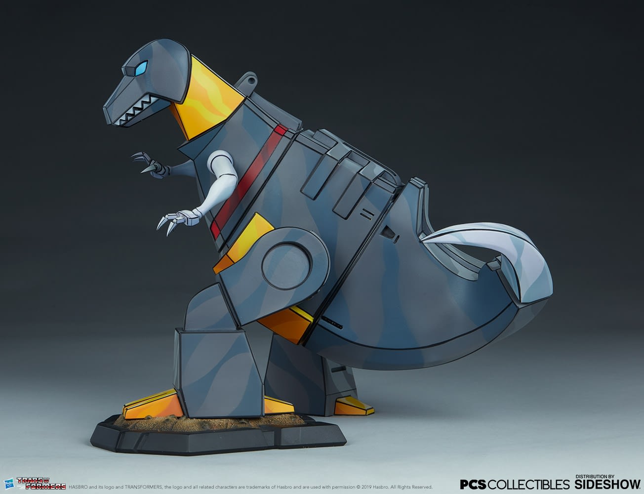 transforming grimlock to dinosaur