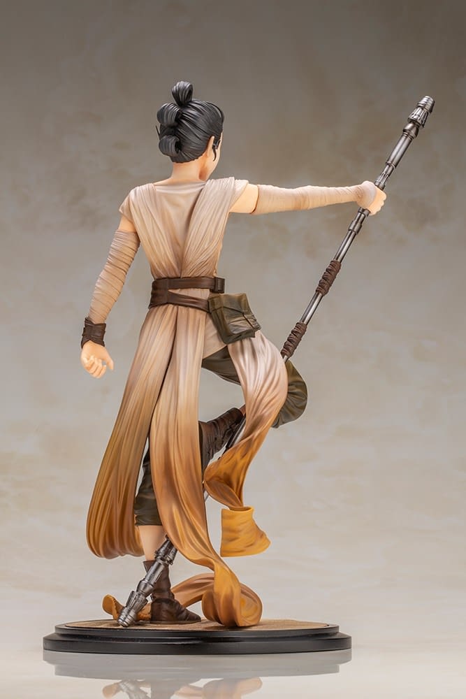Kotobukiya Reveals New Star Wars Statue Series Featuring Rey