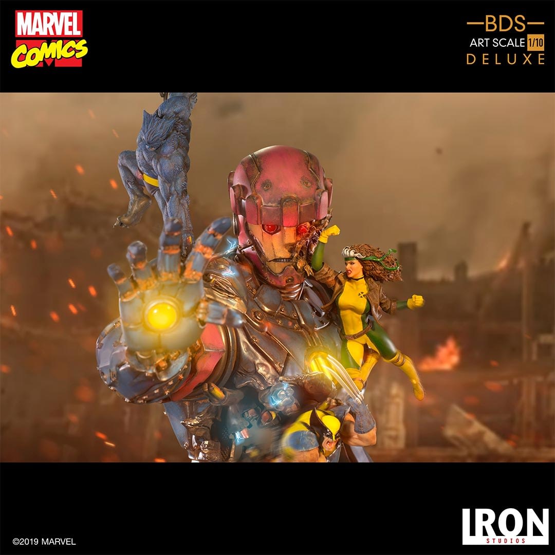 The X-Men Take on a Sentinel in New Iron Studios Statue