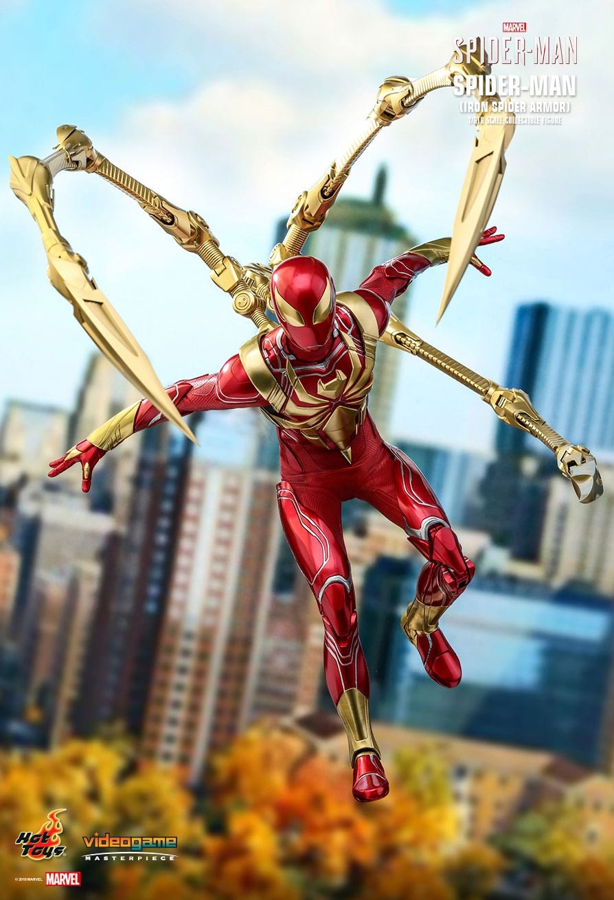 Iron Spider Jumps into Action with New Hot Toys Figure