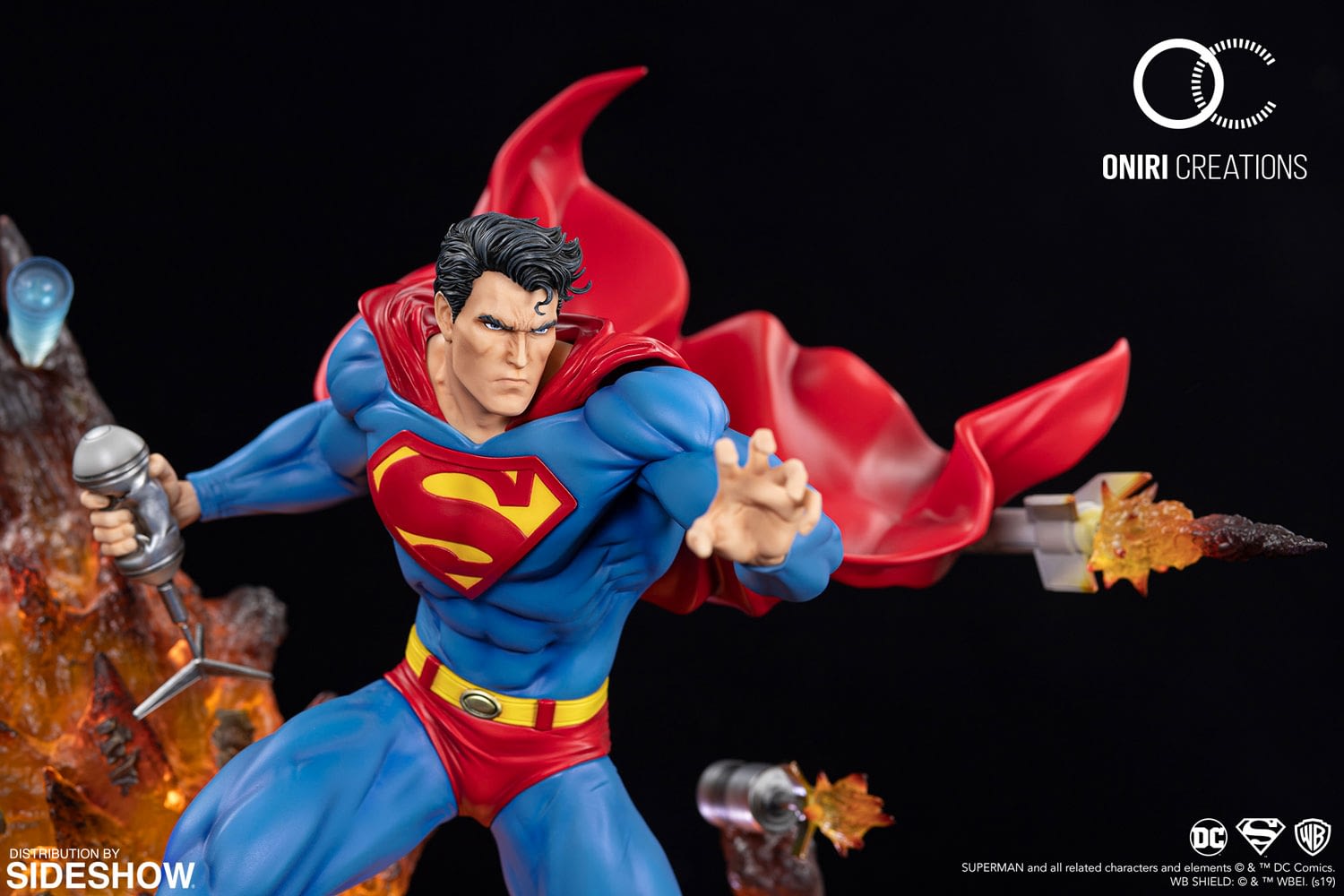 dc designer series superman by jim lee statue