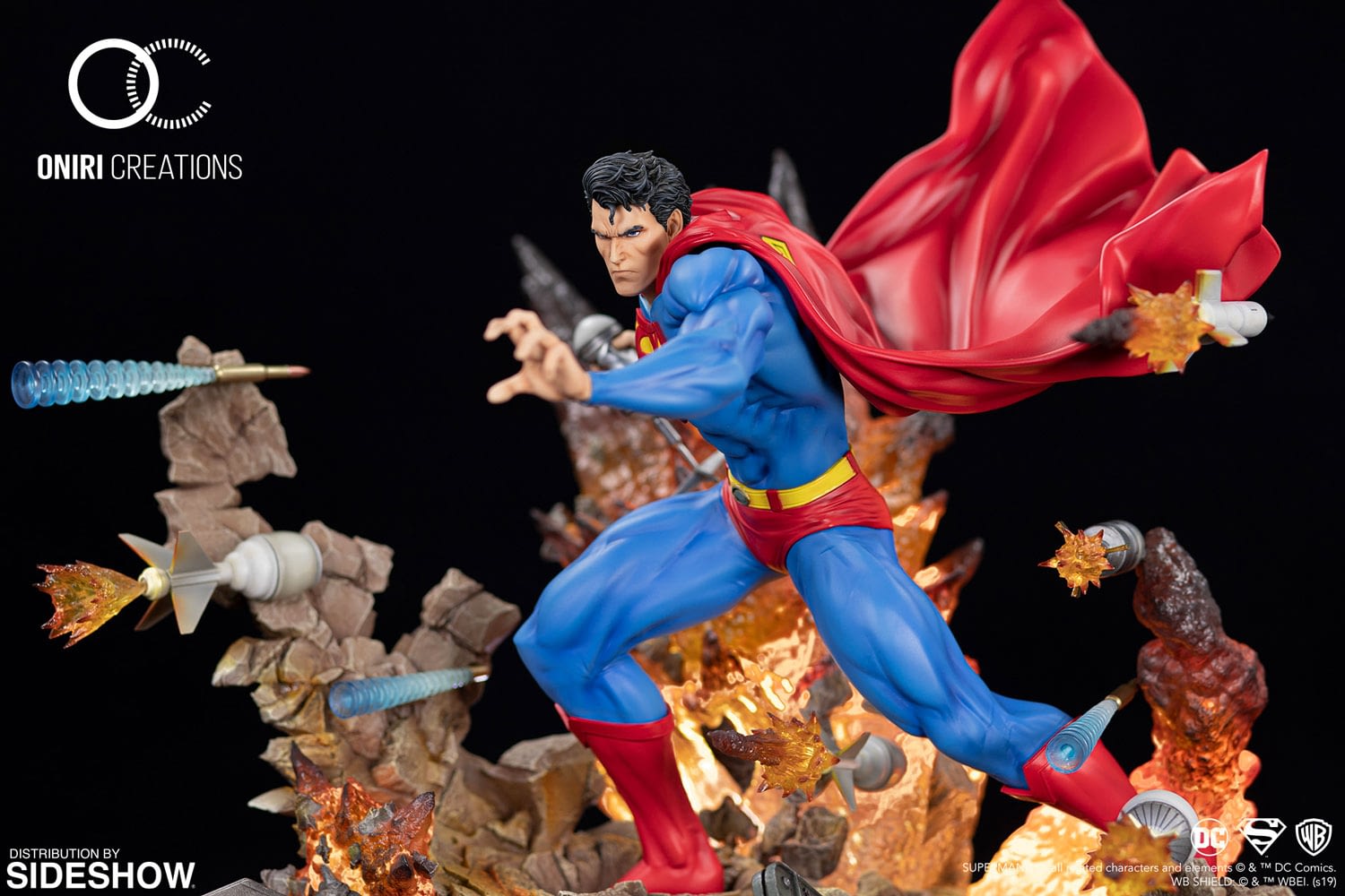 dc designer series superman by jim lee statue