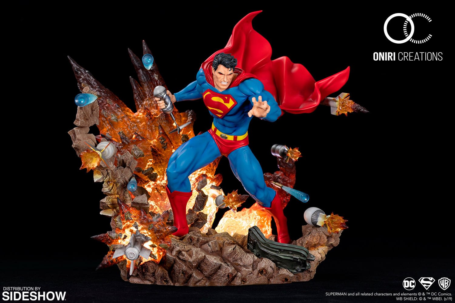 dc designer series superman by jim lee statue