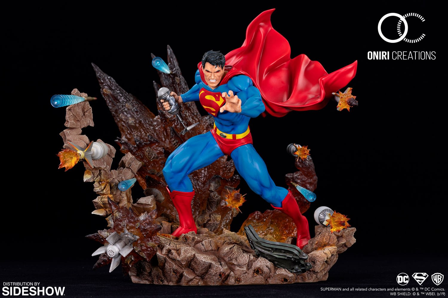 dc designer series superman by jim lee statue