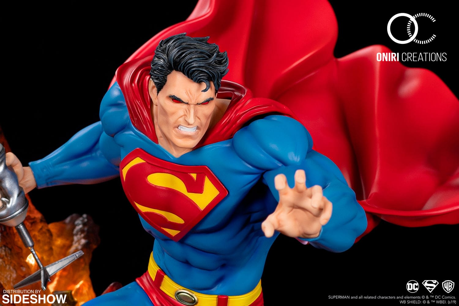 dc designer series superman by jim lee statue