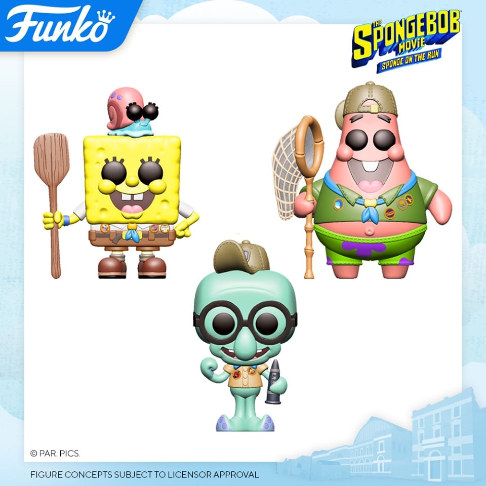 Funko Reveals More SpongeBob Funko Pops at London Toy Fair 2020
